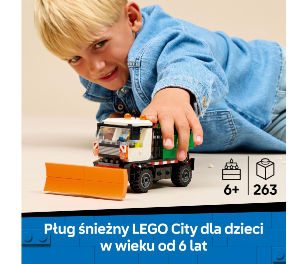LEGO CITY 60490 Pług śnieżny - 1473509 - zdjęcie 9